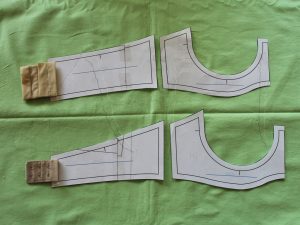 How to sew a bra - Step 3: A glance on the pattern pieces – AFI Atelier
