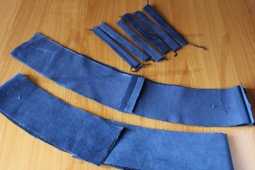 Sewing belt loops for pants