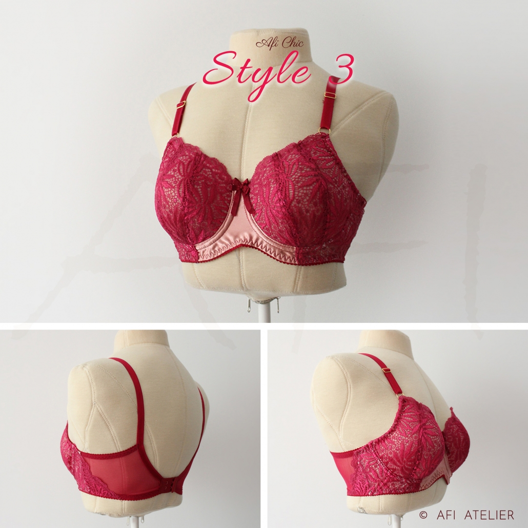 Afi Chic Sewing Bra Pattern - Style 3