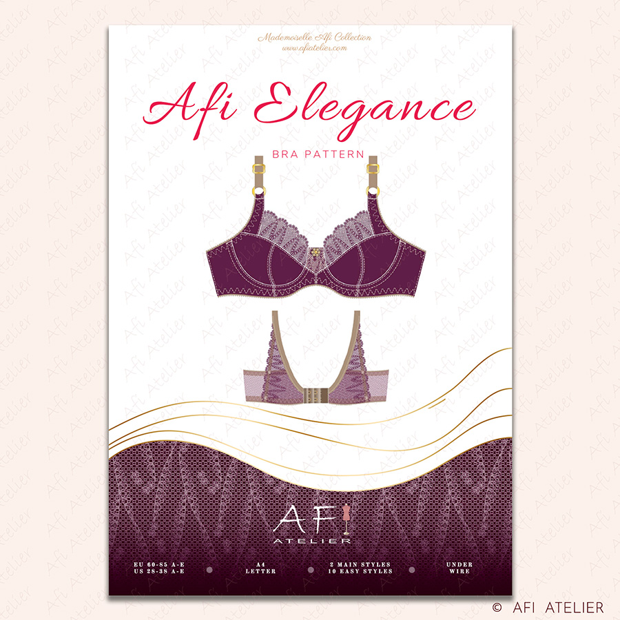 How to sew a bra - Step 5.1: Cutting - Before cutting – AFI Atelier