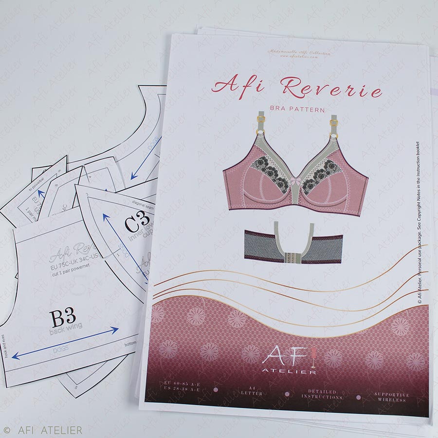 Afi Reverie Bra Sewing Pattern – AFI Atelier